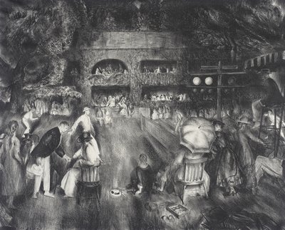 The Tournament by George Bellows