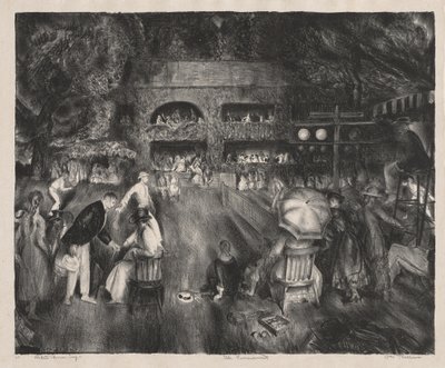 The Tournament by George Bellows