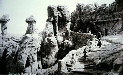The Approach to Pueblo Acoma, New Mexico by George Benjamin (Ben) Wittick
