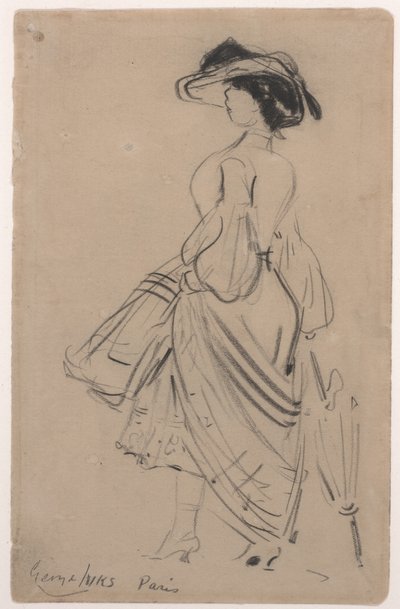 Lady of Fashion by George Benjamin Luks