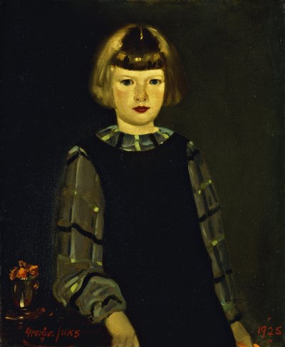 Portrait of Miss Ruth Breslin by George Benjamin Luks