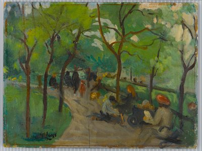 Prospect Park by George Benjamin Luks