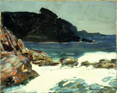 The Ledge, Elizabeth, Maine by George Benjamin Luks
