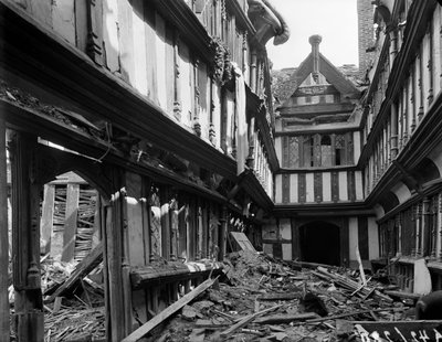 Bomb Damage to Ford