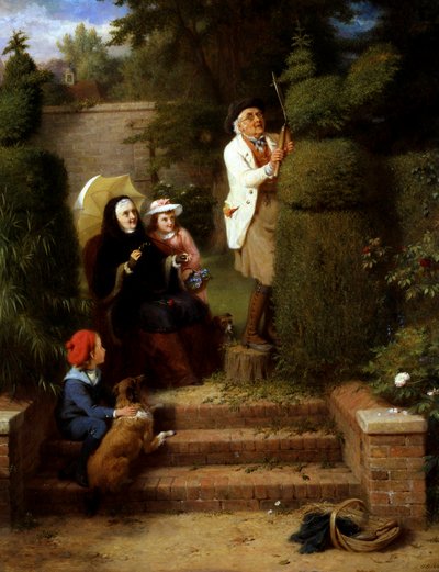 In the Garden by George Bernard O