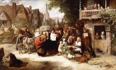 Market Day, the Arrival of the Hippodrome by George Bernard O