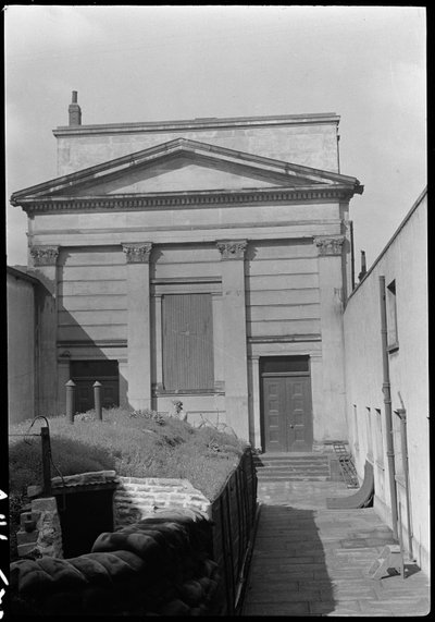 Chapel at Hull Trinity House and Statue Outside East Front, Kingston upon Hull by George Bernard Wood