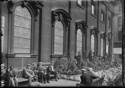 Holy Trinity Church, Boar Lane, Leeds, 1941 by George Bernard Wood