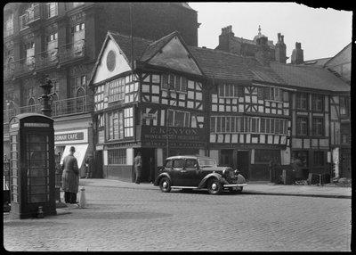 Old Wellington Inn, Old Shambles, Manchester by George Bernard Wood