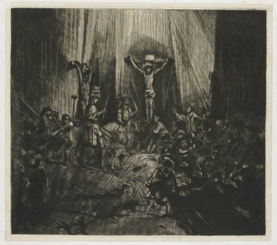 Christ Crucified between the Two Thieves: 