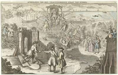 The Present State of Europe, 1742 by George Bickham (II)