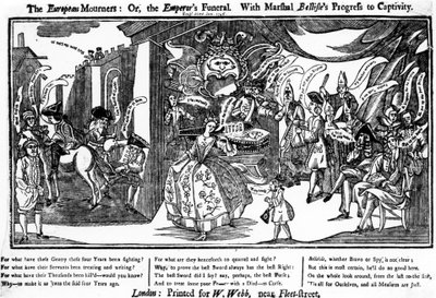 The European Mourners, or the Emperor