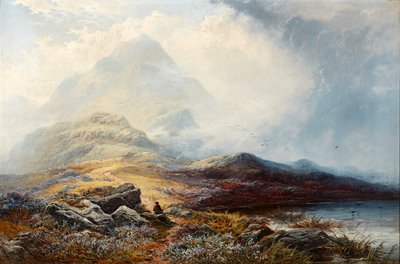 Grampian Hills Storm Clearing Off by George Blackie Sticks