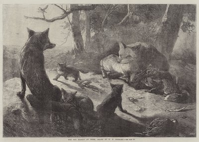 The Fox Family at Home by George Bouverie Goddard