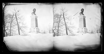 Paynes bust, Prospect Park, Brooklyn by George Bradford Brainerd