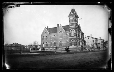 Town Hall, Flatbush, Brooklyn by George Bradford Brainerd