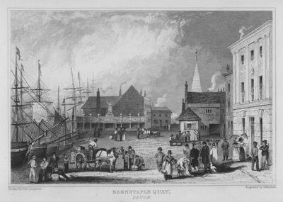Barnstaple Quay, Devon by George Bryant Campion