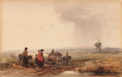 Gypsy Camp, Holland by George Bryant Campion