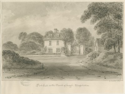 Leigh - Park Hall by George Buckler