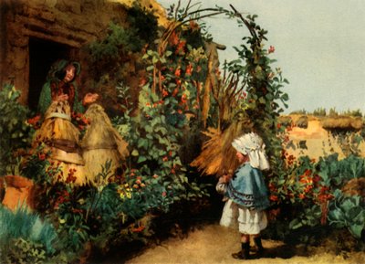 A Cottage Garden at Stapleford, Wiltshire, c1886, 1944 by George Carline