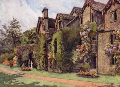 Oxford: The Old Benedictine Buildings, Worcester College by George Carline