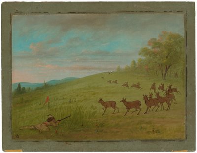 Antelope Shooting by George Catlin
