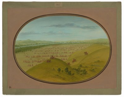 Fort Pierre by George Catlin