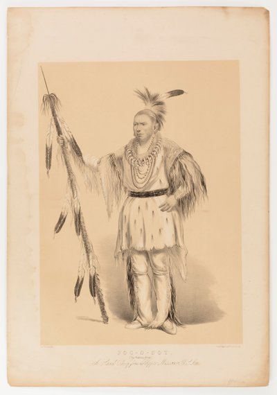 Joc-o-sot, the Walking Bear by George Catlin