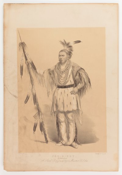 Joc-o-sot, the Walking Bear by George Catlin