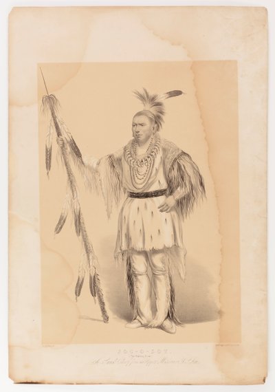 Joc-o-sot, the Walking Bear by George Catlin
