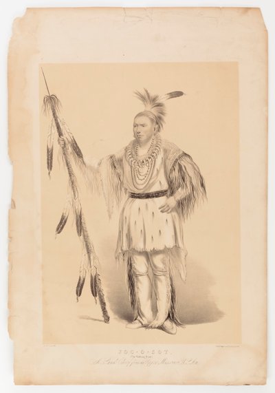 Joc-o-sot, the Walking Bear by George Catlin