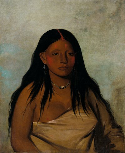 Shé-de-ah, Wild Sage, a Wichita Woman, 1834 by George Catlin