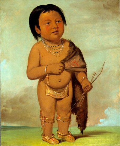 Tcha-aés-ka-ding, Grandson of Buffalo Bull