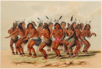 The Bear Dance by George Catlin
