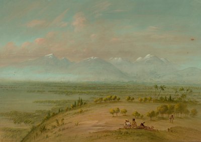 View of the Pampa del Sacramento by George Catlin