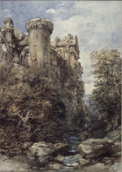 Craigmillar Castle by George Cattermole
