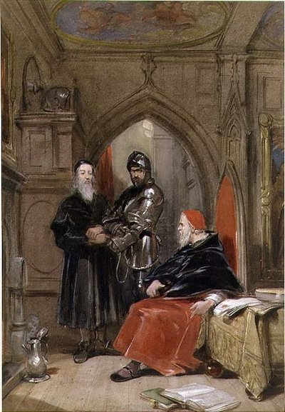 Inspecting the Guard by George Cattermole
