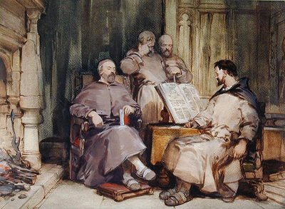 The Four Monks by George Cattermole