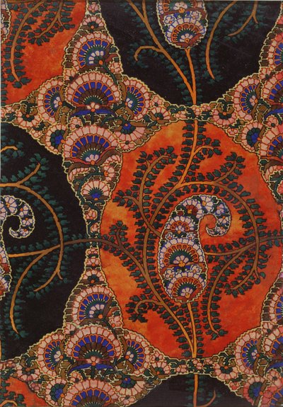 Fabric Design for Paisley Shawls by George Charles Haite