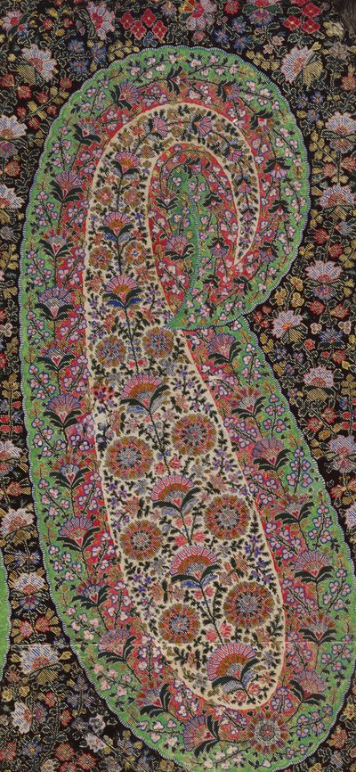 Fabric Design for Paisley Shawls, c.1871 by George Charles Haite