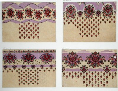 Fabric Designs for Paisley Shawls, c.1871 by George Charles Haite