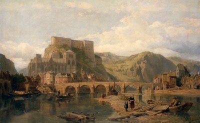 Huy on the Meuse, Belgium by George Clarkson Stanfield