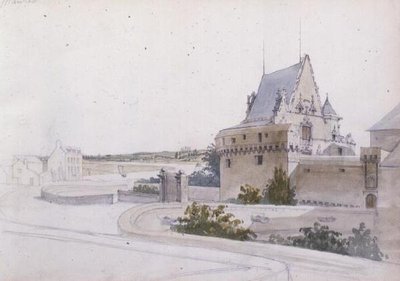 View of Nantes by George Clarkson Stanfield