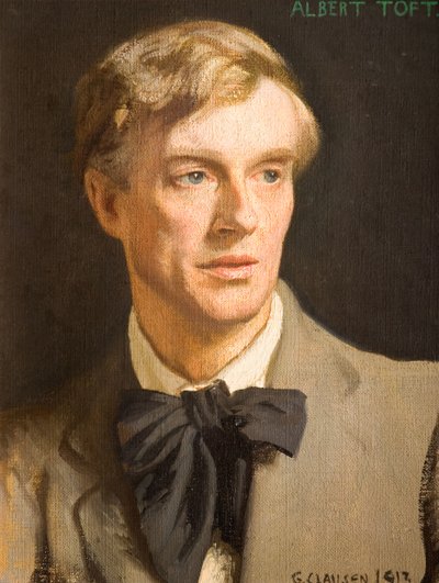 Portrait of Albert Toft, 1913 by George Clausen