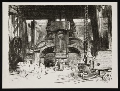 The Great Hammer by George Clausen