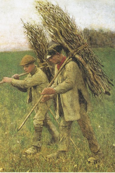 The Return from the Fields by George Clausen