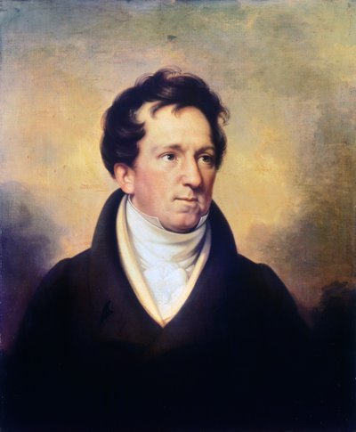 Portrait of Charles Mathews, English Actor and Theater Manager by George Clint