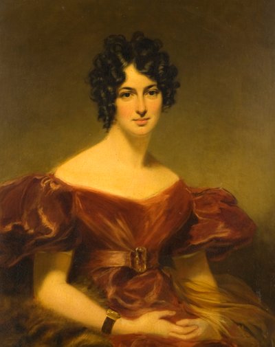 Portrait of Miss Cecilia Siddons (1794-1868) by George Clint