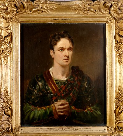 William Macready as Macbeth by George Clint