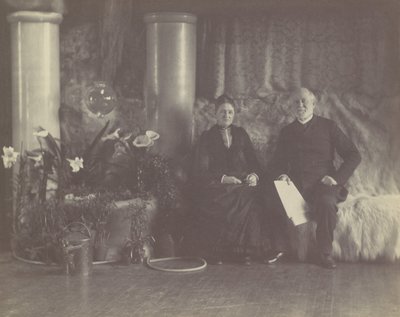 Mr. and Mrs. Charles E. Tiffany in Louis C. Tiffany